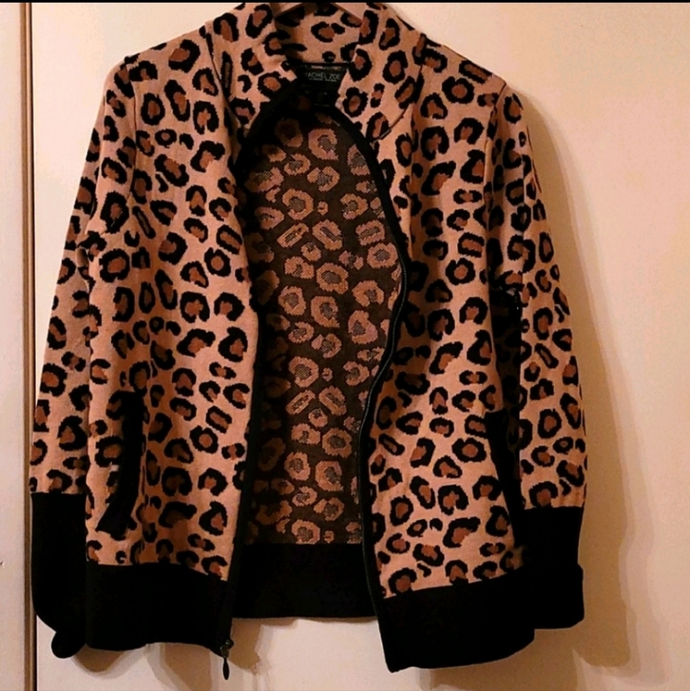 NEW Rachel Zoe leopard jacket 🐆